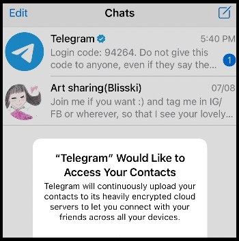 Enjoy Using Telegram.