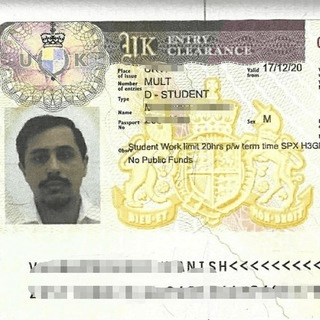 Authentic UK driving license