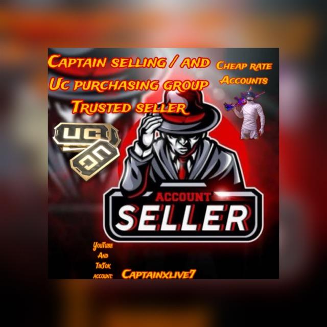 Captain selling and buying PUBG accounts and uc dellar 