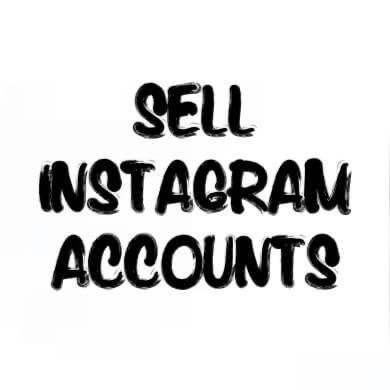 Instagram account sale and purchase
